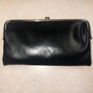 BRAND NEW HOBO LAUREN ⚫️BLACK⚫️LEATHER CLUTCH